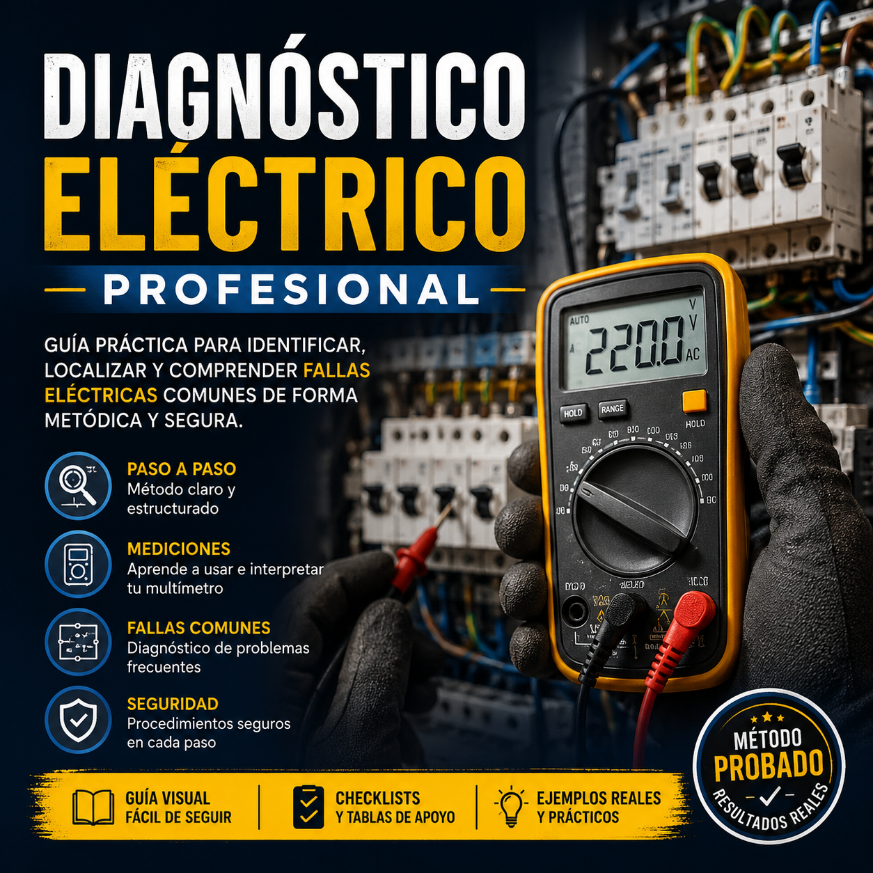 ⚡ Diagnóstico Eléctrico Profesional + 🎁 3 Bonos Exclusivos Premium